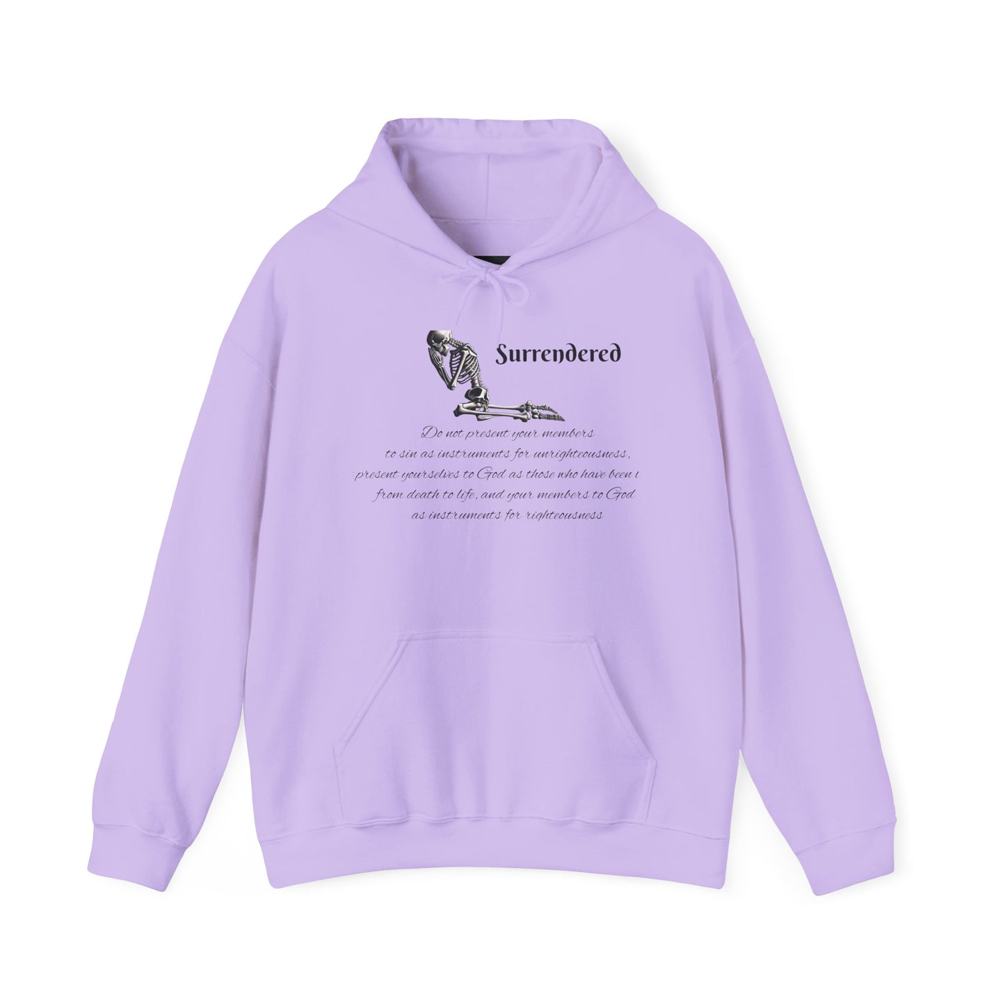 Faith Based skeleton Hoodie with a relating scripture