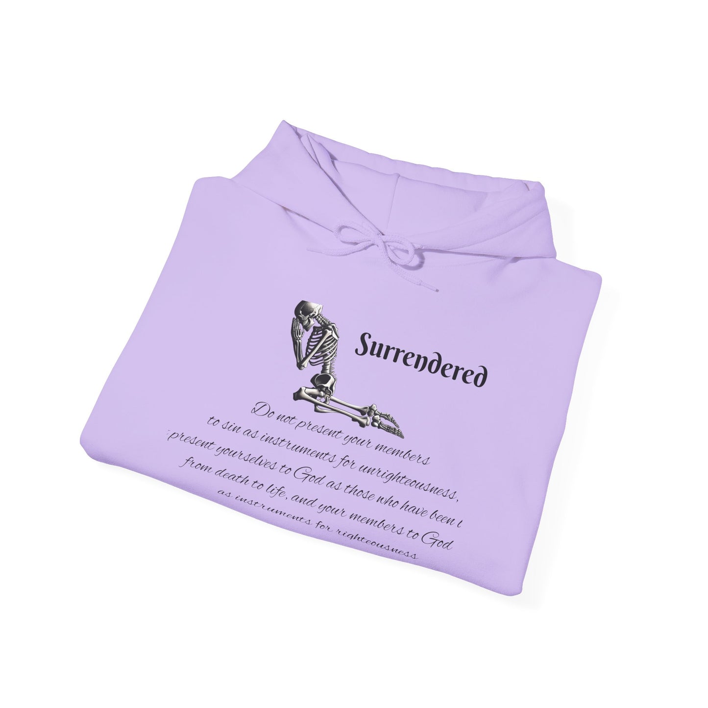 Faith Based skeleton Hoodie with a relating scripture